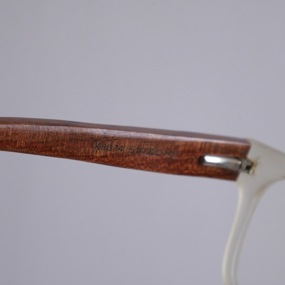 BSPECD eyeglass frames with wooden temples - Picture 6 of 6